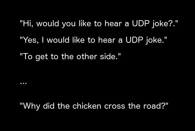 UDP Joke