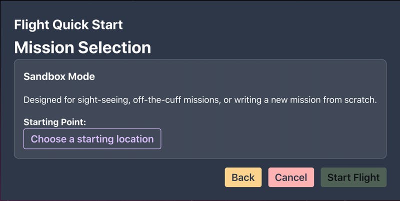 Mission Selection